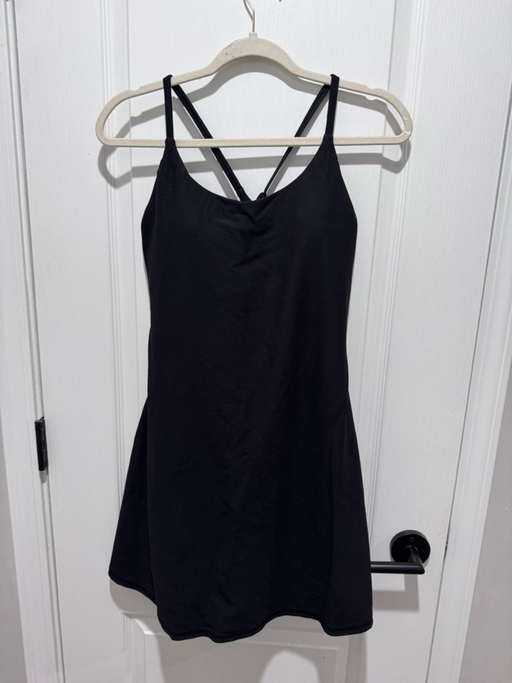 HALARA Black Strappy athletic dress Dress